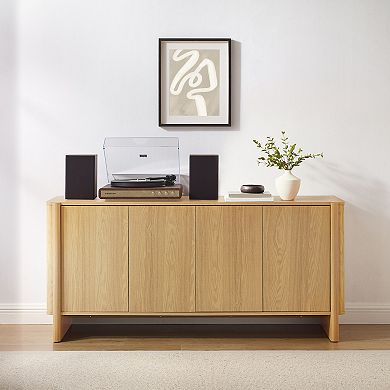 Crosley Wesley Sideboard with Storage Cabinets