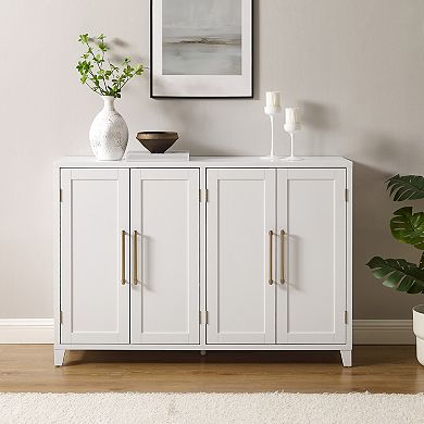 Crosley Roarke Sideboard with Storage & Adjustable Shelves