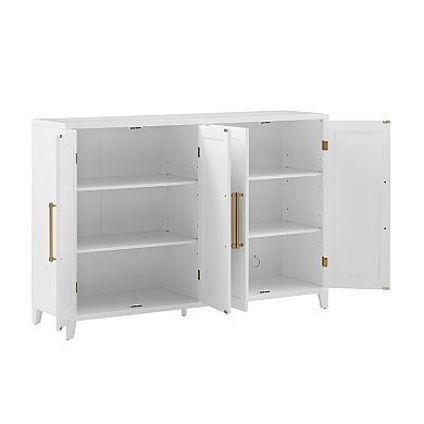Crosley Roarke Sideboard with Storage & Adjustable Shelves
