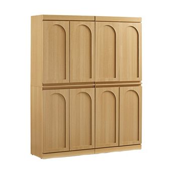 Crosley MARCO 2 pc Kitchen Pantry Storage Cabinet Set
