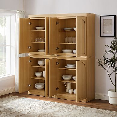 Crosley MARCO 2-Piece Kitchen Pantry Storage Cabinet Set