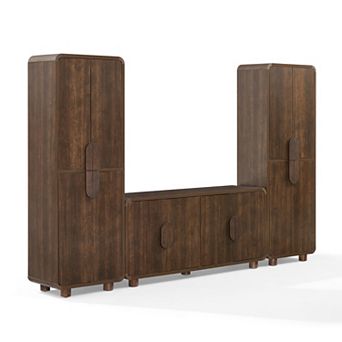 Crosley MILLIE 3 pc Sideboard & Pantry Set