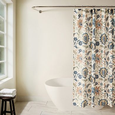 Floral Printed Shower Curtain