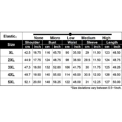 Women Plus Size Casual Puff Short Sleeve Flowy Dress