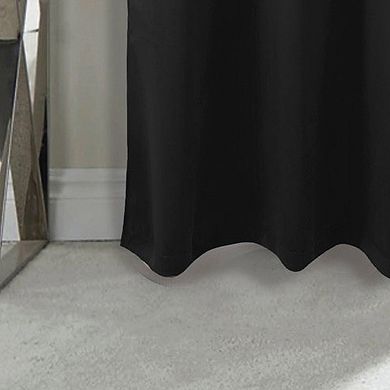 100% Polyester Twilight 100% Blackout Rod Pocket Curtain Panel