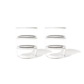 Dura Living™ 12 pc 4 cup Glass Food Round Storage Set