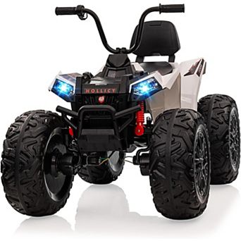 12V Battery Powe Kids Ride On Truck, 2 Speeds & Music for Outdoor Play
