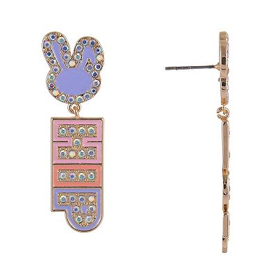 Hallmark Easter Hip Hop Bunny Earrings