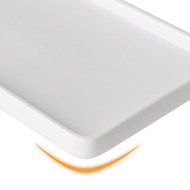 8" Small Ceramic Vanity Tray Counter Organizer