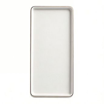 8" Small Ceramic Vanity Tray Counter Organizer