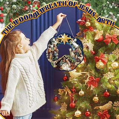 Holy Family Christmas Wreath