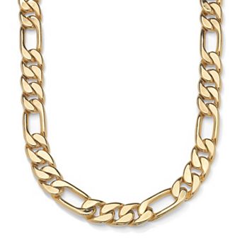 Men's Figaro-Link Chain in Yellow Goldtone 30"