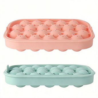 Ice Cube Tray Silicone 22 Balls Maker 2 pc