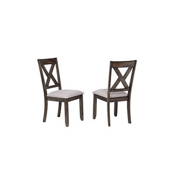 Kings Brand Furniture Modern Design Set of 2 Dining Chairs