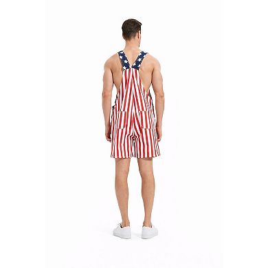 Unisex Casual Adjustable Shortalls