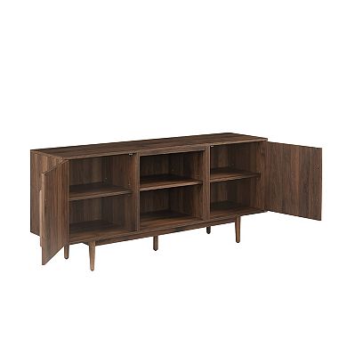 Crosley Liam 65-Inch Adjustable Shelves & Cable Management TV Stand