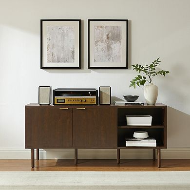 Crosley Brody Record Storage Sideboard Cabinet