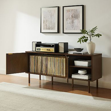 Crosley Brody Record Storage Sideboard Cabinet
