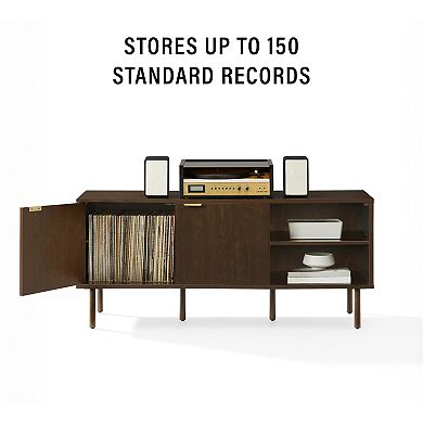 Crosley Brody Record Storage Sideboard Cabinet