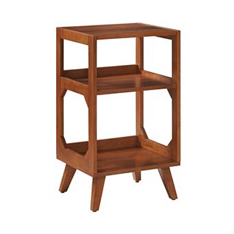 Crosley Asheville Small Vinyl Record Player Storage Stand