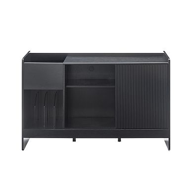 Crosley Arden Record Player Stand Storage Cabinet