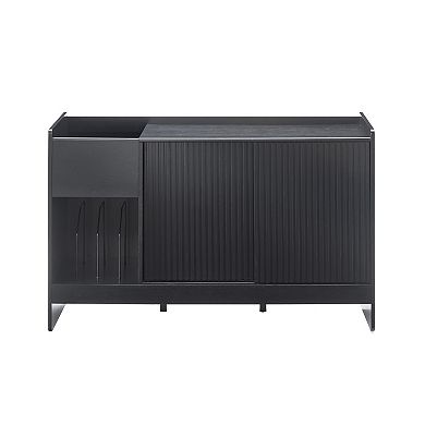 Crosley Arden Record Player Stand Storage Cabinet