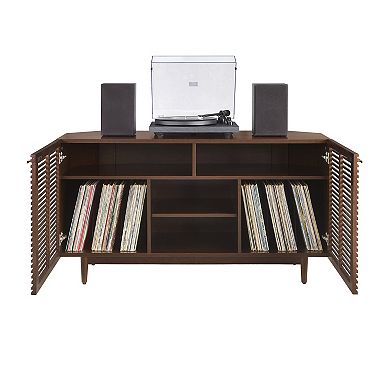 Crosley Cameron Corner Record Player & Storage Cabinet