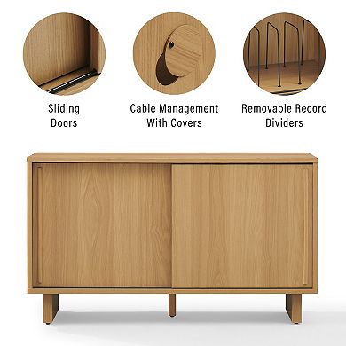 Crosley Gemma Record Player Storage Cabinet