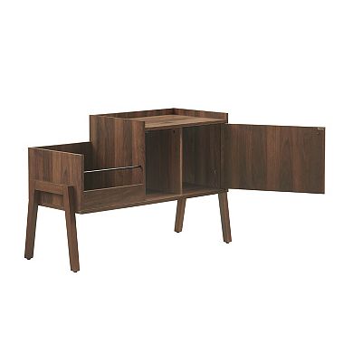 Crosley Luna Storage & Record Player Cabinet