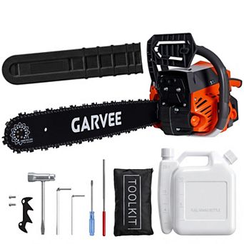 Gas Powered Chainsaw 52cc 2-Stroke, Automatic Chain Lubrication & Quick Start, Ergonomic Handle