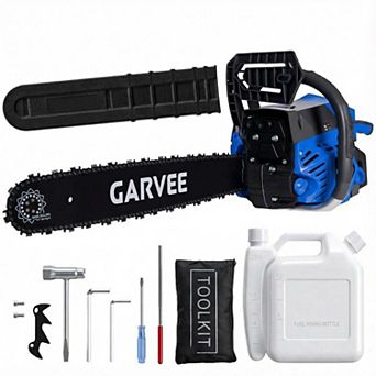 Gas Powered Chainsaw 52cc 2-Stroke, Automatic Chain Lubrication & Quick Start, Ergonomic Handle