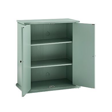 Crosley Holbrook Adjustable Shelves Stackable Kitchen Storage Pantry
