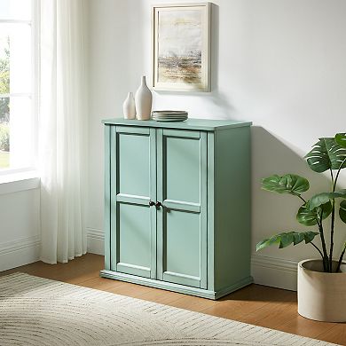 Crosley Holbrook Adjustable Shelves Stackable Kitchen Storage Pantry