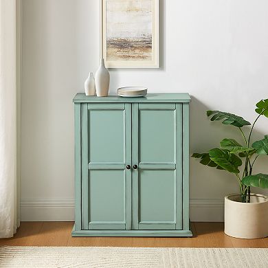 Crosley Holbrook Adjustable Shelves Stackable Kitchen Storage Pantry