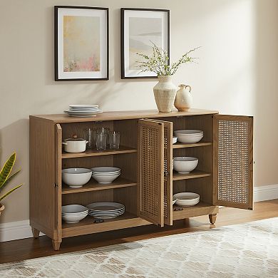 Crosley Katia 4-Door Storage Sideboard