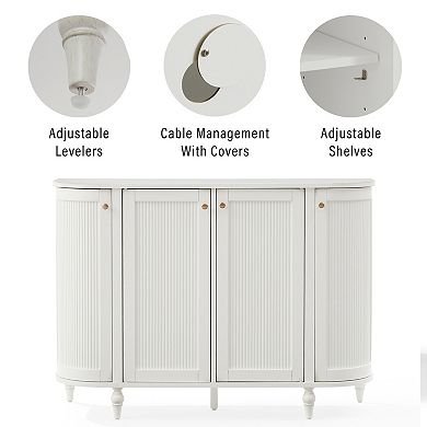 Crosley Monique Curved Sideboard