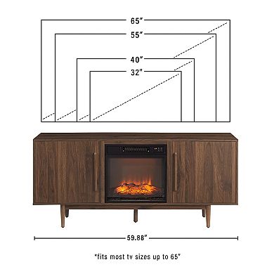 Crosley Liam Fireplace TV Stand