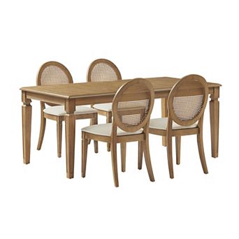 Crosley Katia 5 pc Dining Table & Chairs Set For 4