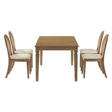 Crosley Katia 5-Piece Dining Table & Chairs Set For 4