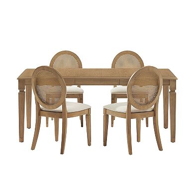 Crosley Katia 5-Piece Dining Table & Chairs Set For 4