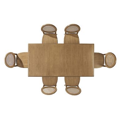 Crosley Katia 7-Piece Dining Table & Chairs Set For 6