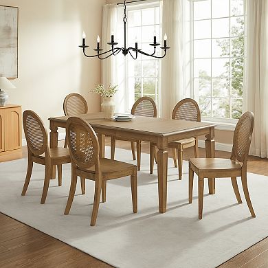 Crosley Katia 7-Piece Dining Table & Chairs Set For 6