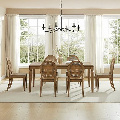 Crosley Katia 7-Piece Dining Table & Chairs Set For 6