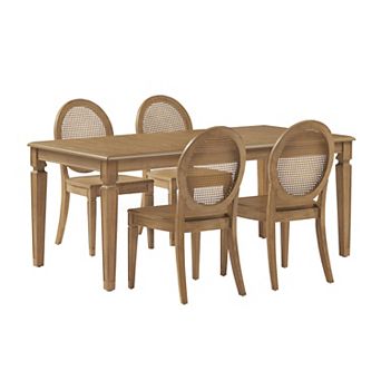 Crosley Katia 5 pc Dining Table & Chairs Set For 4