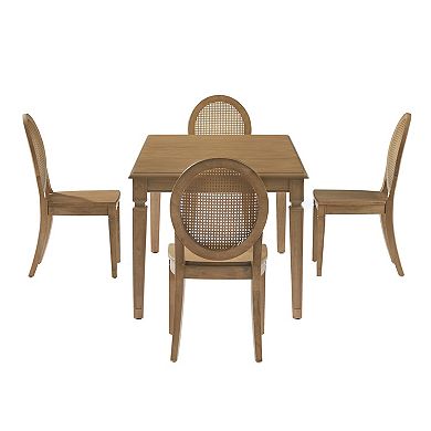 Crosley Katia 5-Piece Dining Table & Chairs Set For 4