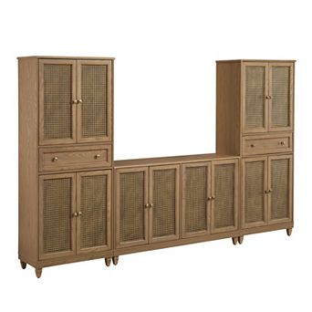 Crosley Katia 3 pc Sideboard & Pantry Set