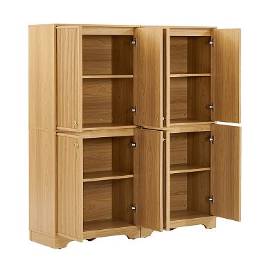 Crosley Naomi 2-Piece Kitchen Storage Pantry Set