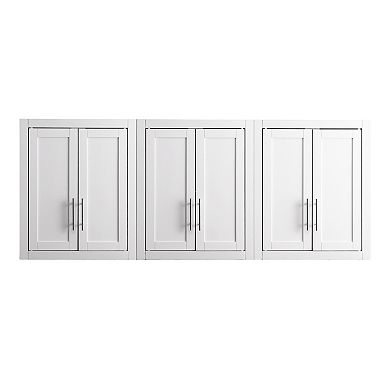 Crosley Savannah 3-Piece Wall Storage Cabinet