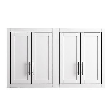 Crosley Savannah 2-Piece Wall Kitchen Storage Cabinet
