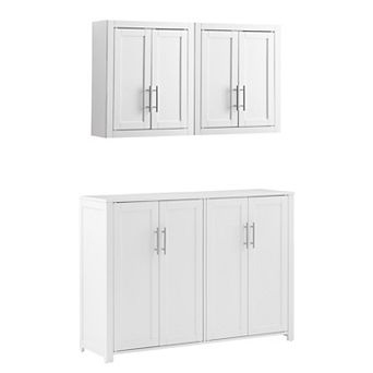 Crosley Savannah 3 pc Kitchen Storage Pantry Set